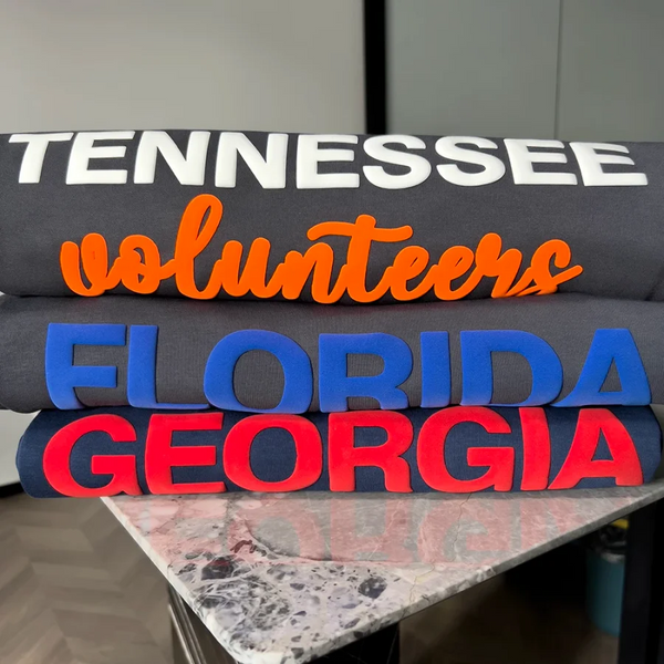 Custom 3D PUFF Print Team Sweatshirt