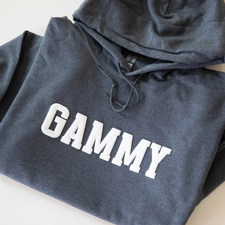 Custom 3D PUFF Print Team Name Sweatshirt School Spirit Sweatshirt Mascot Sweatshirt