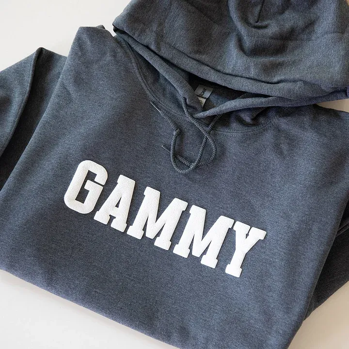 Custom 3D PUFF Print Team Name Sweatshirt School Spirit Sweatshirt Mascot Sweatshirt