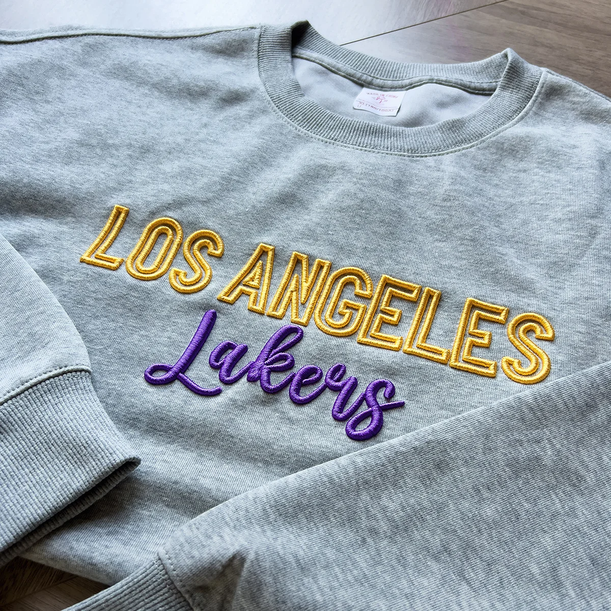 Custom 3D PUFF Embroidery Basketball Team Sweatshirt