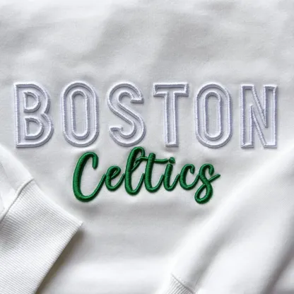 Custom 3D PUFF Embroidery Basketball Team Sweatshirt