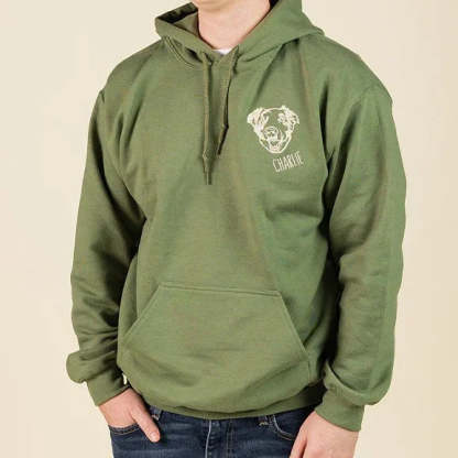 Custom Embroidered Pet Face Hoodie，Tee，Sweatshirt