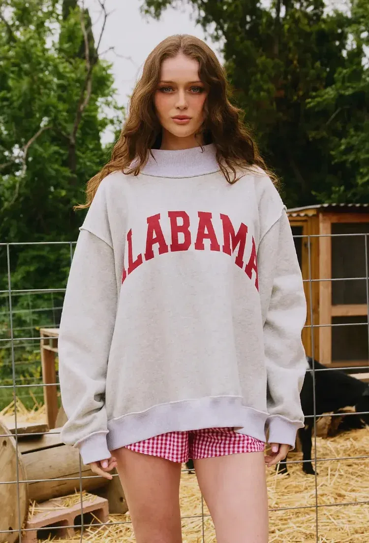 Personalized team two-way stand-up collar sweatshirt