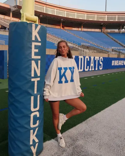 Personalized team two-way stand-up collar sweatshirt