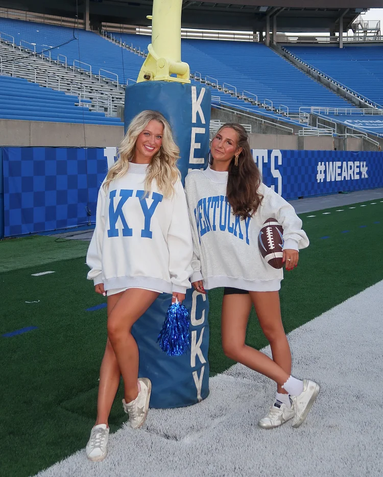 Personalized team two-way stand-up collar sweatshirt