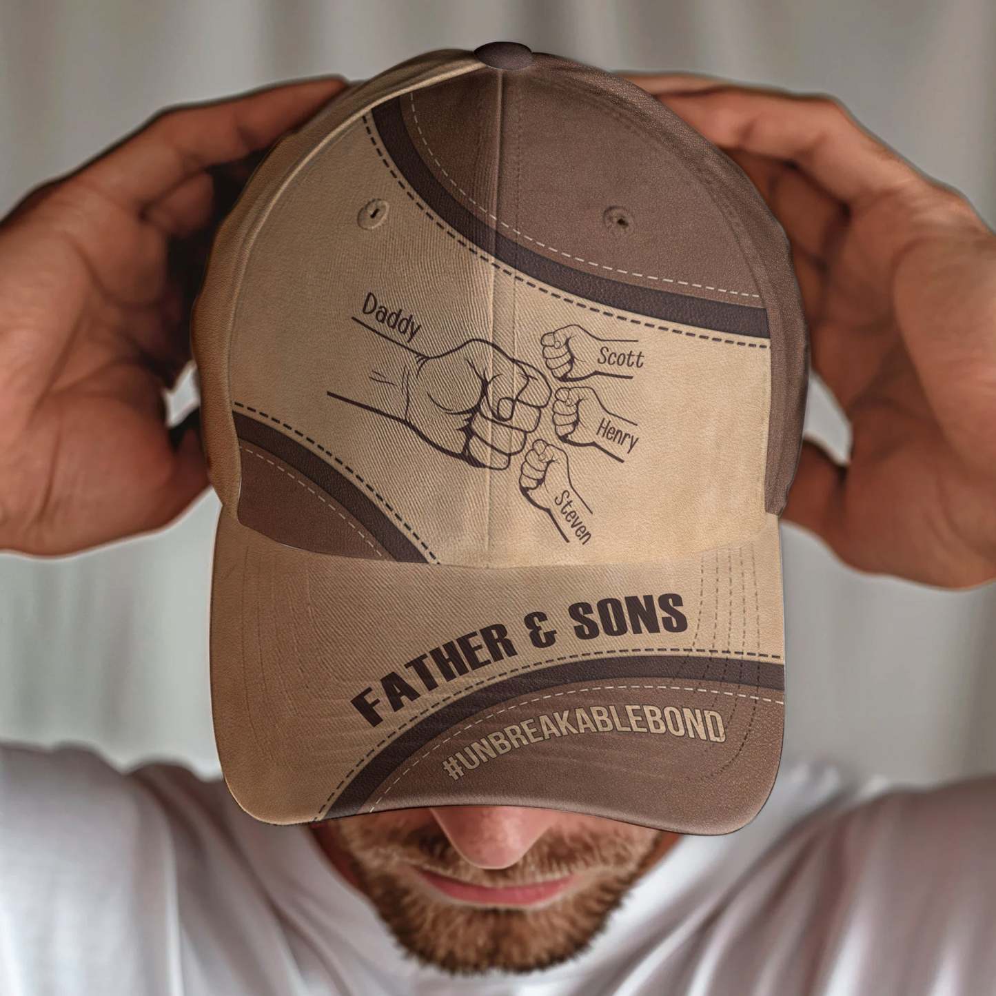 Father & Daughters #Unbreakablebond - Personalized Classic Cap