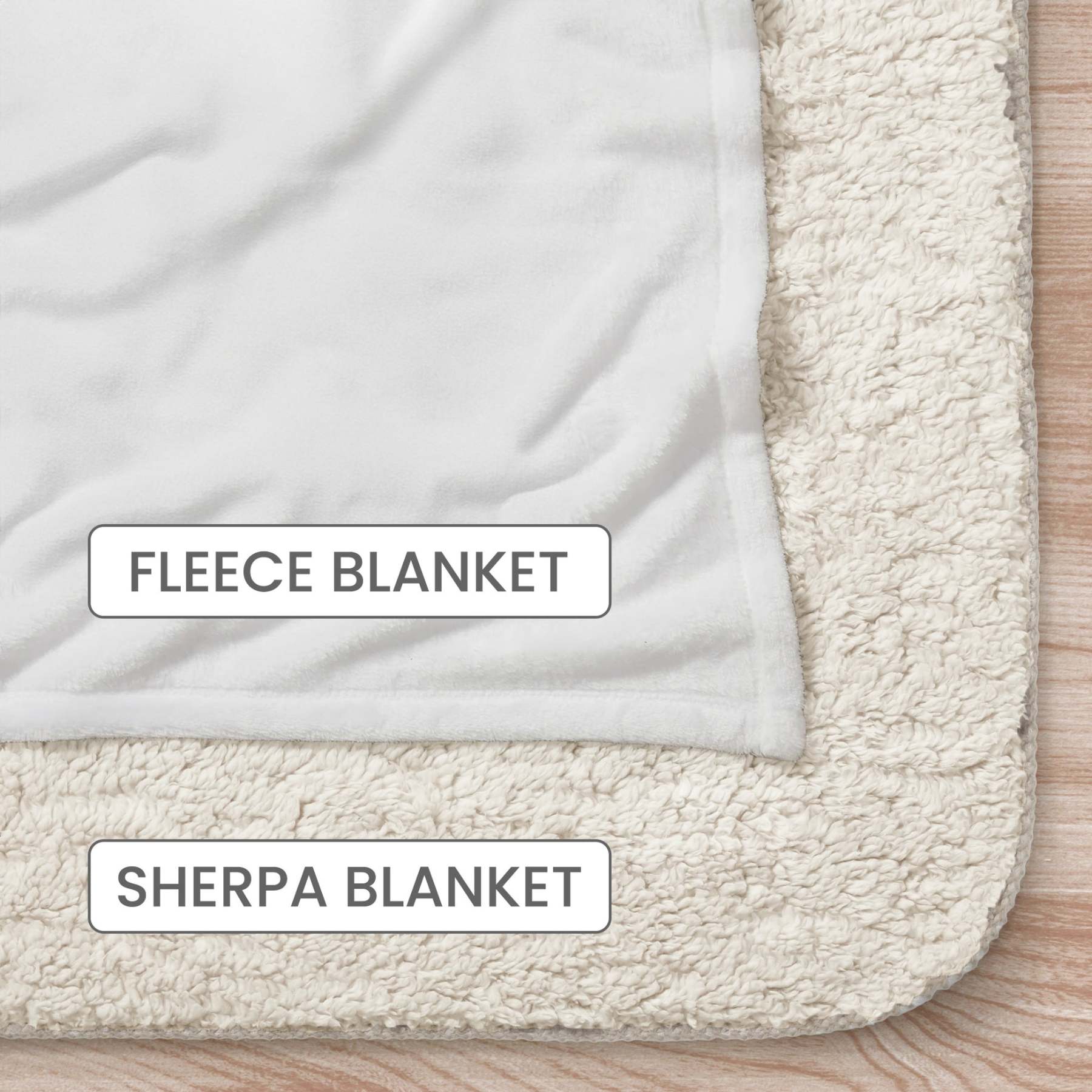 Personalized Blanket-Hugging Bear Family Blanket Reminding You How Much We Love You