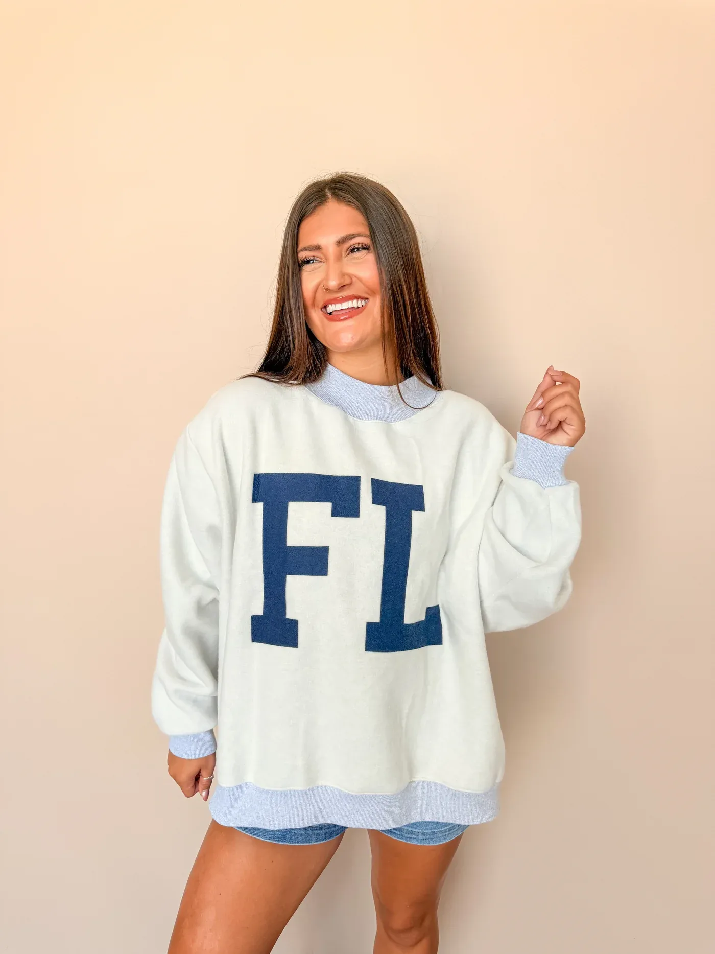 Florida Game Day Mock Neck Reversible Sweatshirt