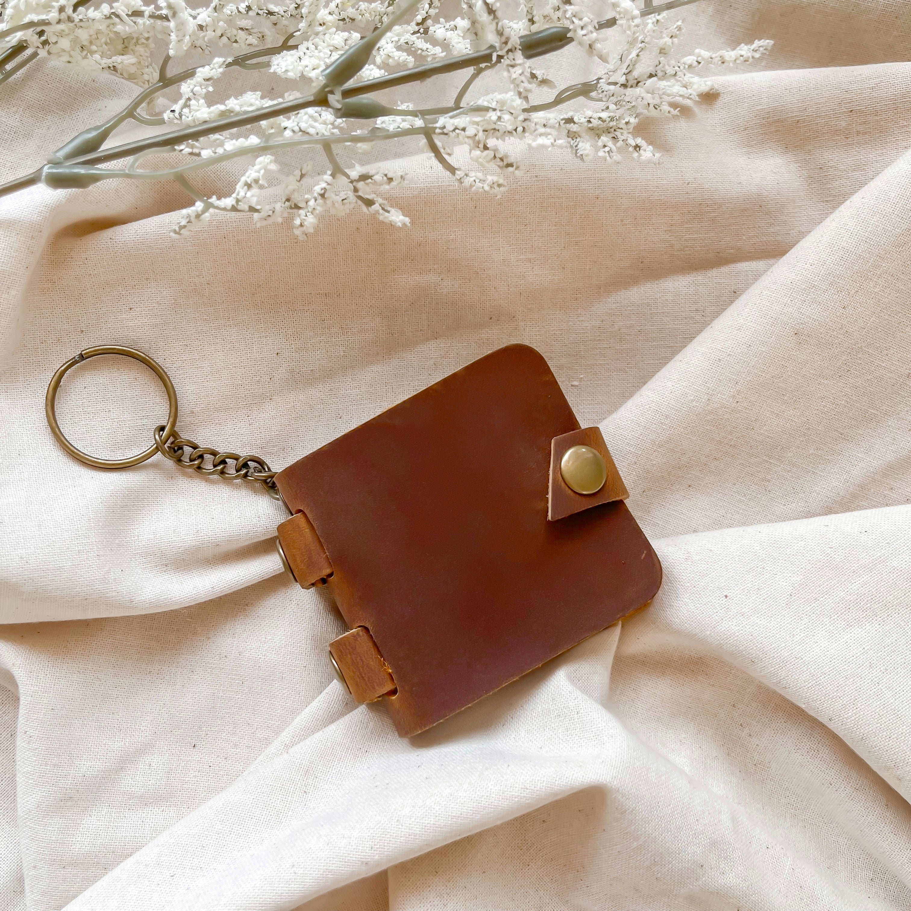 Personalized Mini Vintage Leather Album