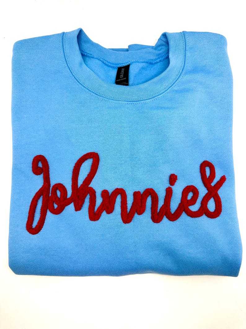 Chenille Letter Sweatshirt Team Sports Shirts Spirit wear Sports Mom Spirit Shirts Team Mom Fuzzy Letters for teacher