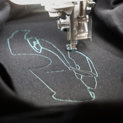 Custom Embroidered Car Sweatshirt