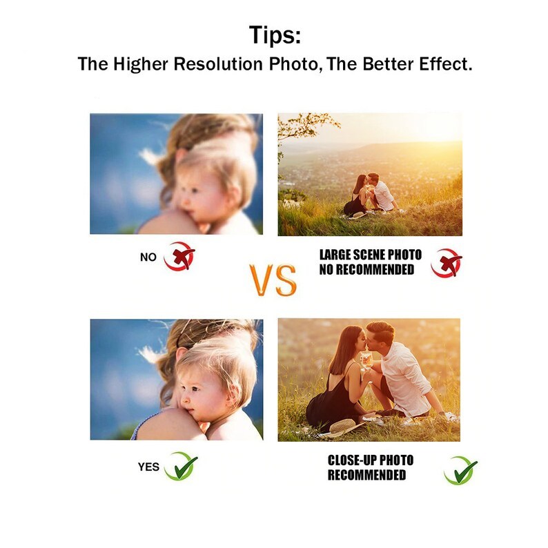  Personalized Photos Film Roll Keychain