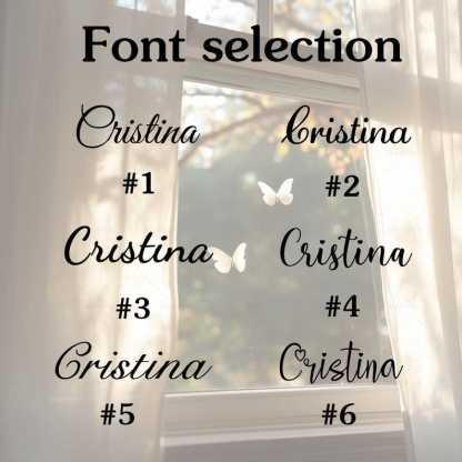 Personalized Flower Heart Shadow Box for Her,Rose Shadow Box with Name, Gradient Heart Shaped Flower Box, Anniversary, Birthday, Valentine's Day-Creatgifts