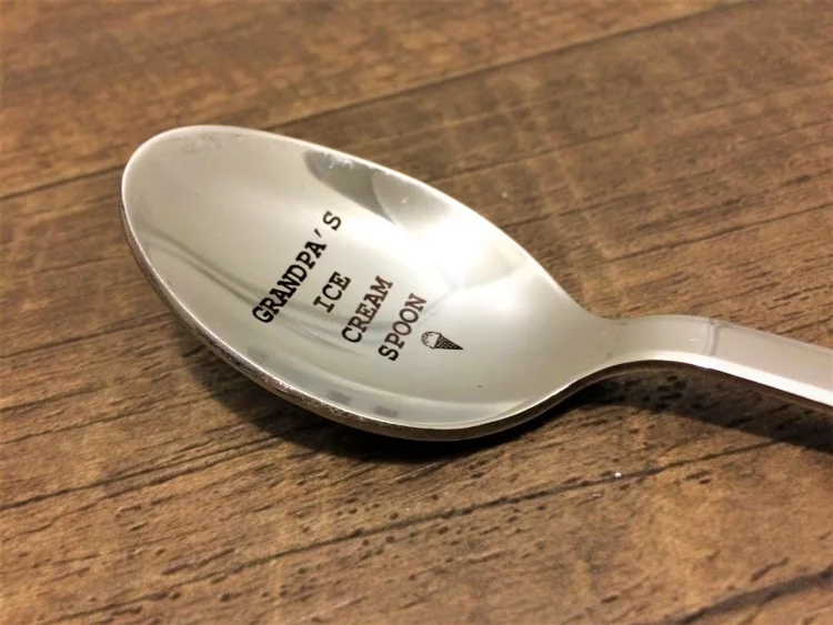 Custom Dads Ice Cream Shovel