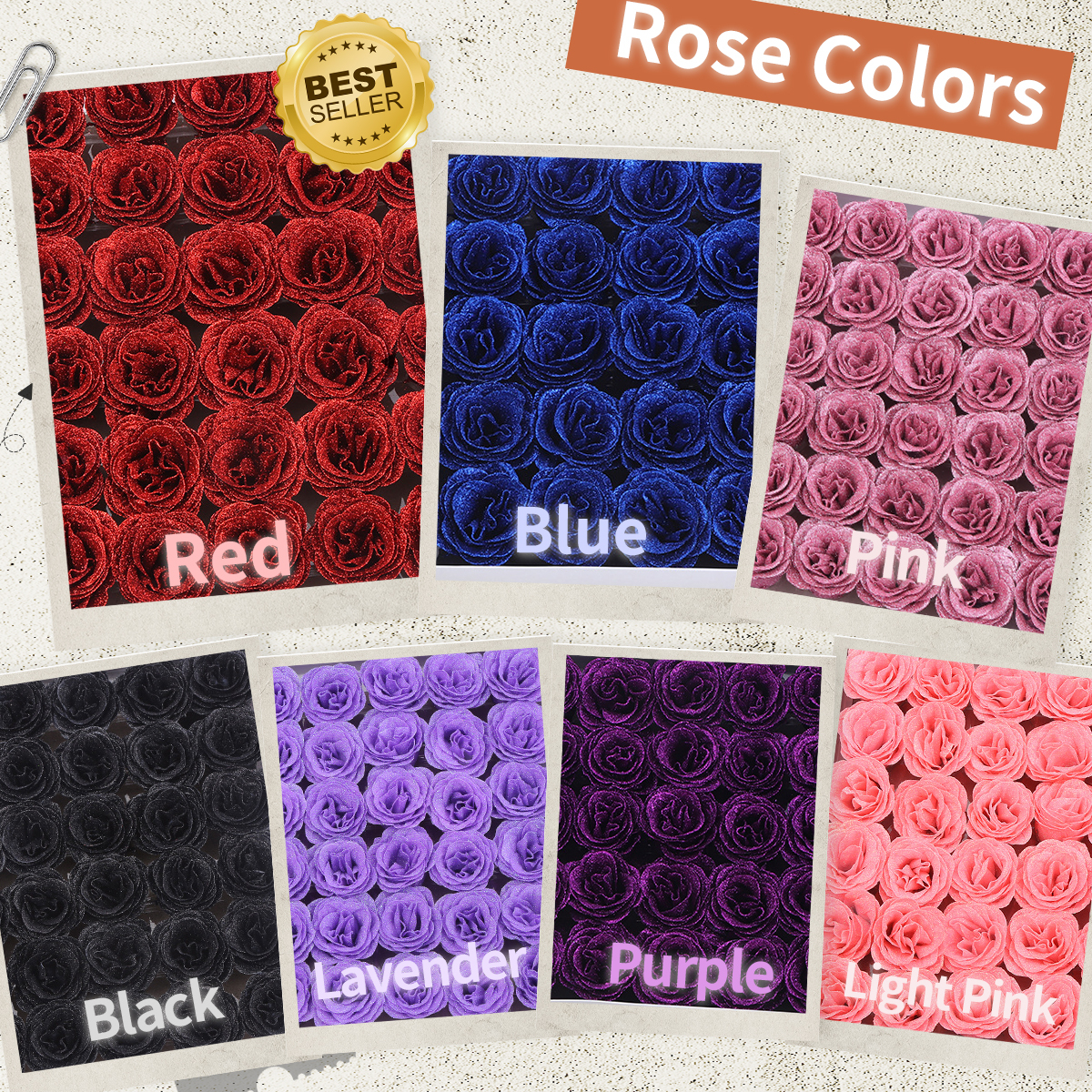 💕Glitter Rose Bouquet💕 - Best Gift to Lover