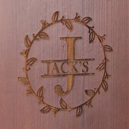 Personalized Embossed Named Wooden Whiskey Dispenser丨Engraved Alcohol Dispenser丨Home Bar Decor丨Beverage Dispenser丨 Fathers Day Gift-Creatgifts