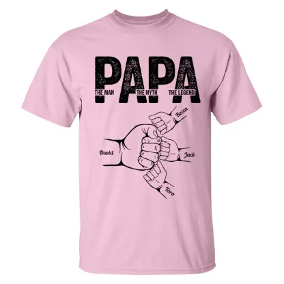 Personalized Dad Shirt, Dad The Man The Myth The Legend, Unique Father’s Day Gift for Dad