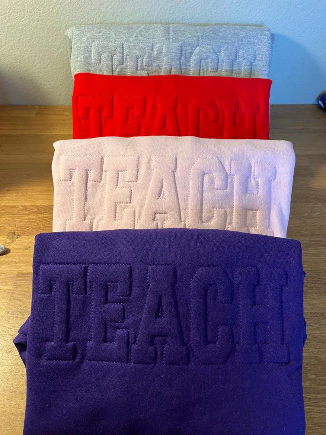 Custom 3D Embossed Embroidery