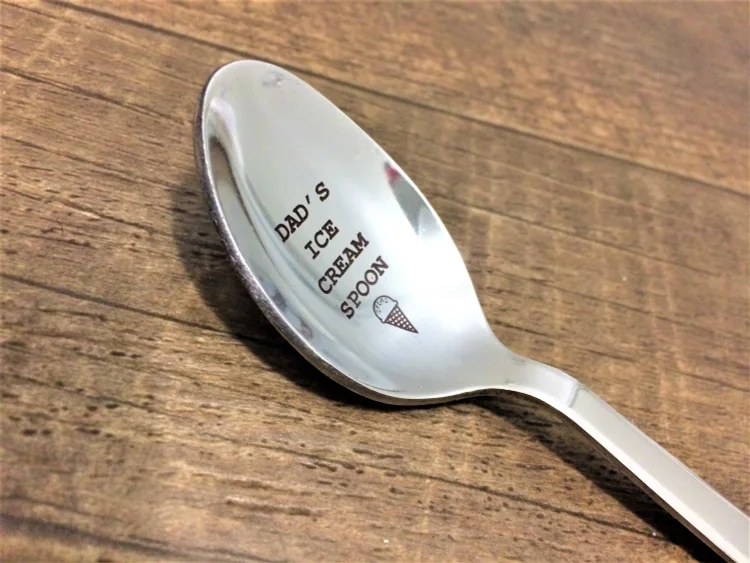 Custom Dads Ice Cream Shovel