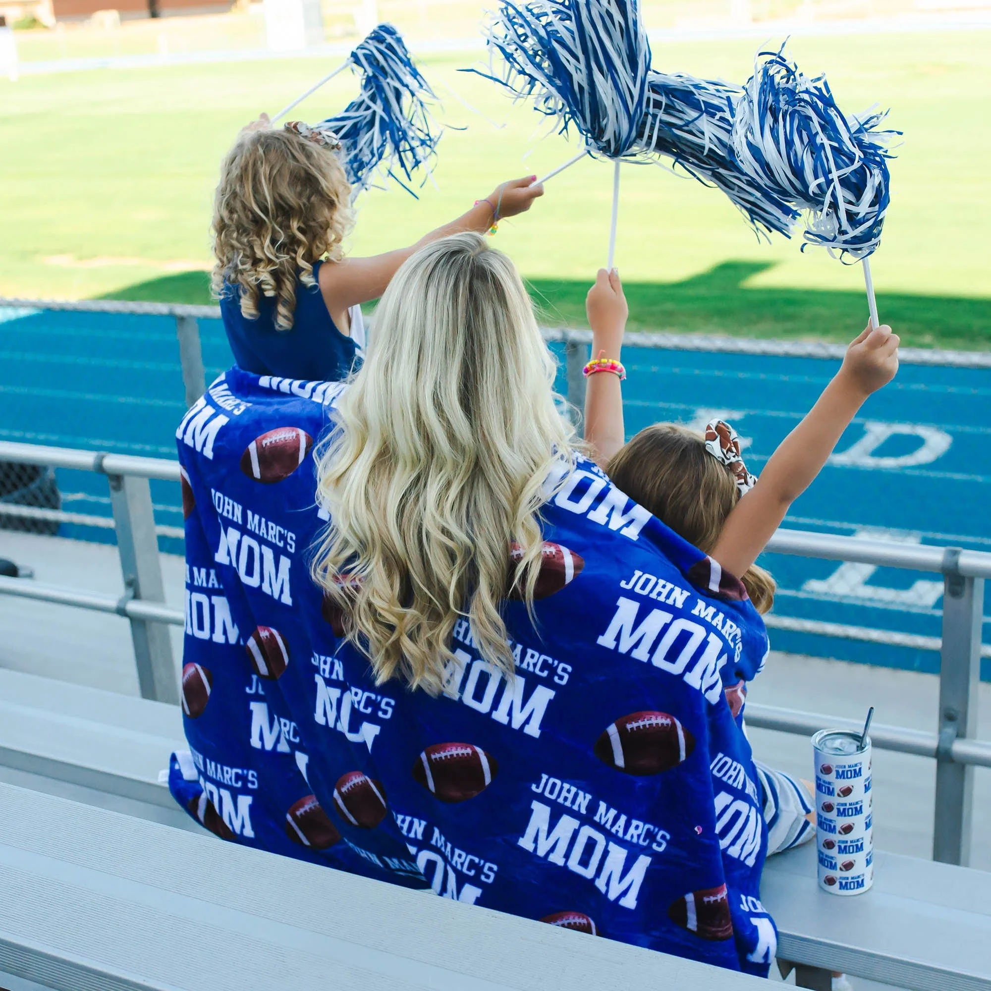 🏈🏀⚽️Personalized Team Spirit Bleacher Blanket - The Ultimate Sports Mom Essential