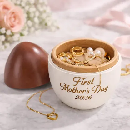 Wooden keepsake box with smooth finish and durable craftsmanship