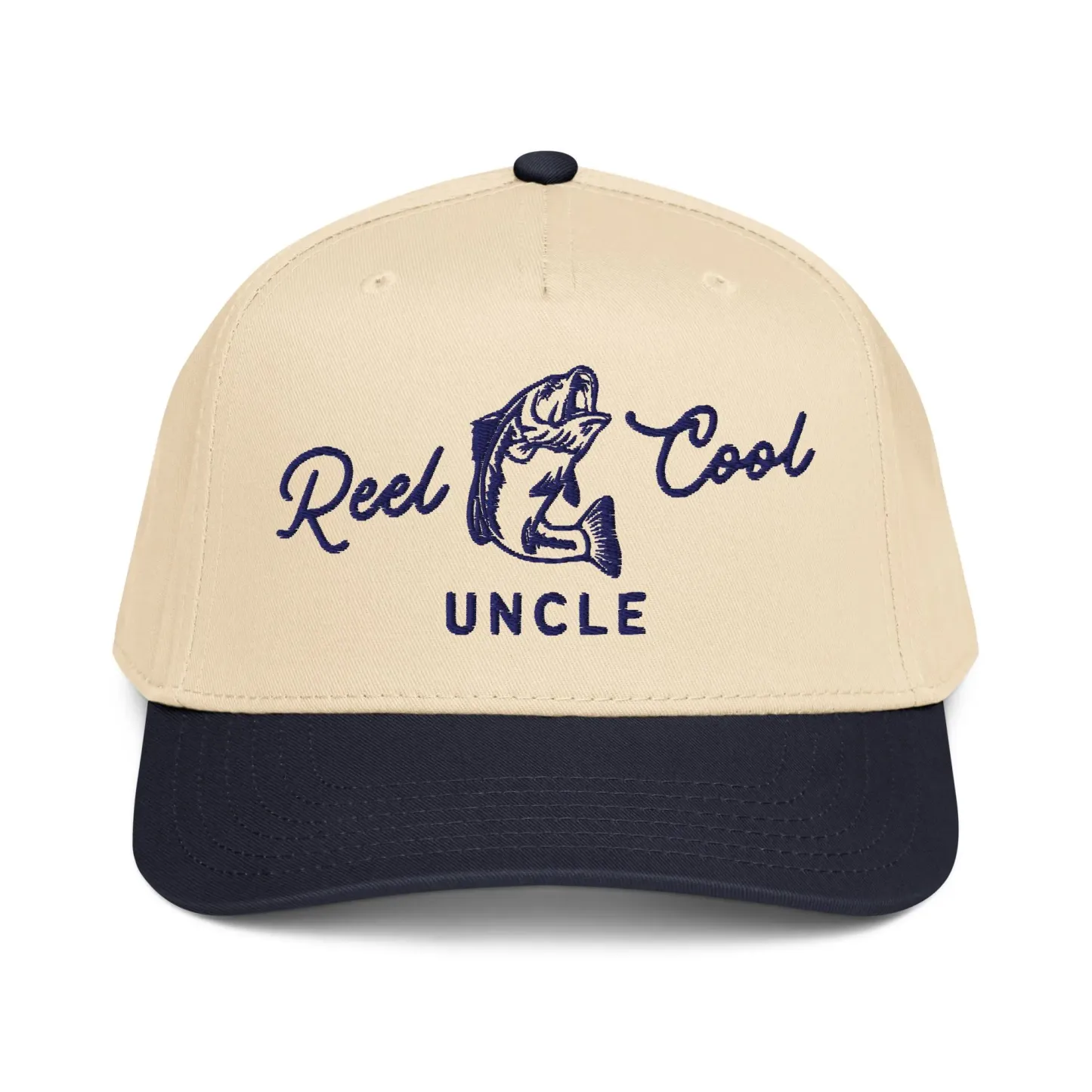 Funny Christmas Gift for Uncle, Reel Cool Uncle Embroidered Hat