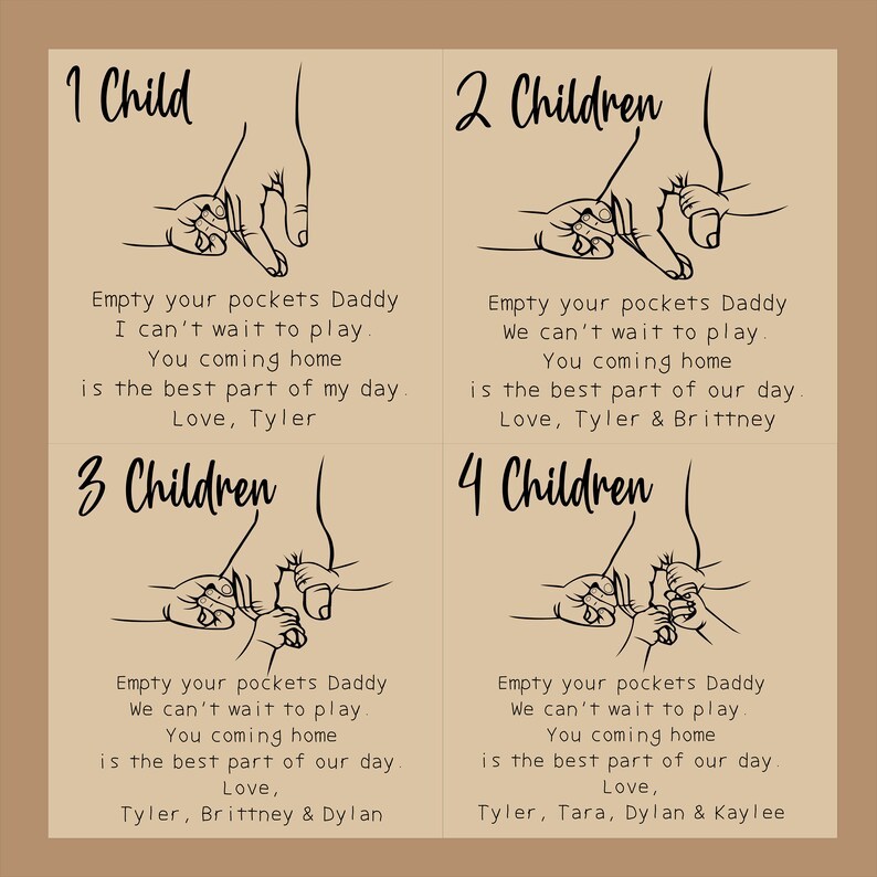 Valet Tray for Dad, Father's Day Gift, Catch All Tray, Custom Valet Tray, EDC Tray