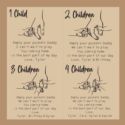 Valet Tray for Dad, Father's Day Gift, Catch All Tray, Custom Valet Tray, EDC Tray