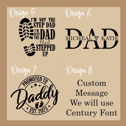 Valet Tray for Dad, Father's Day Gift, Catch All Tray, Custom Valet Tray, EDC Tray