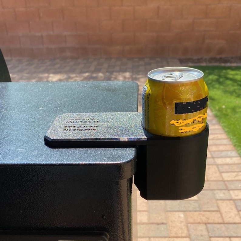 Magnetic Drink Holder for The Grill or Smoker | Father's Day Gift for Dad