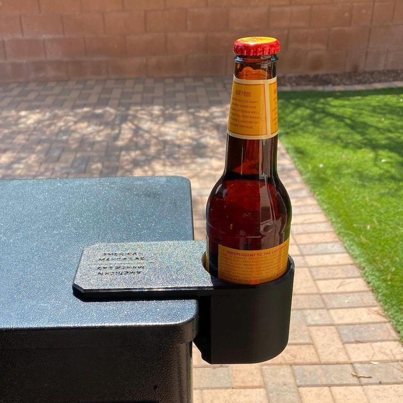 Magnetic Drink Holder for The Grill or Smoker | Father's Day Gift for Dad