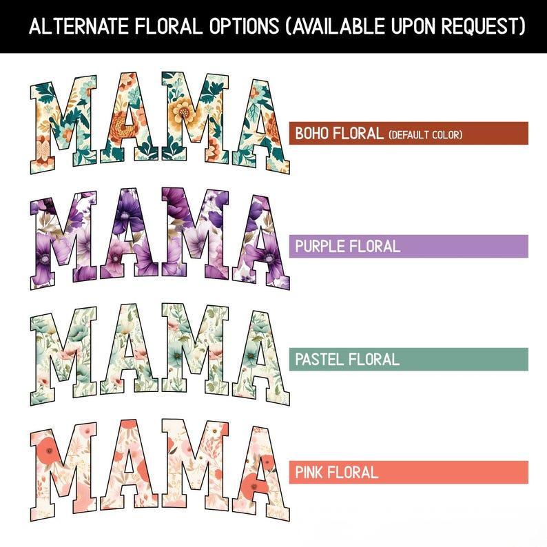 Custom Mama Sweatshirt, Mama Floral Sweatshirt, Hoodie, Tees; Gift for Mother's Day