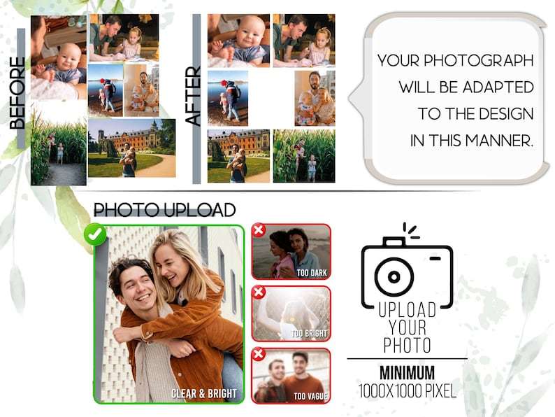 Personalized Photo Night Light – Custom LED Photo Collage Lamp, Father’s Day Gift for Dad, Memory Keepsake Frame