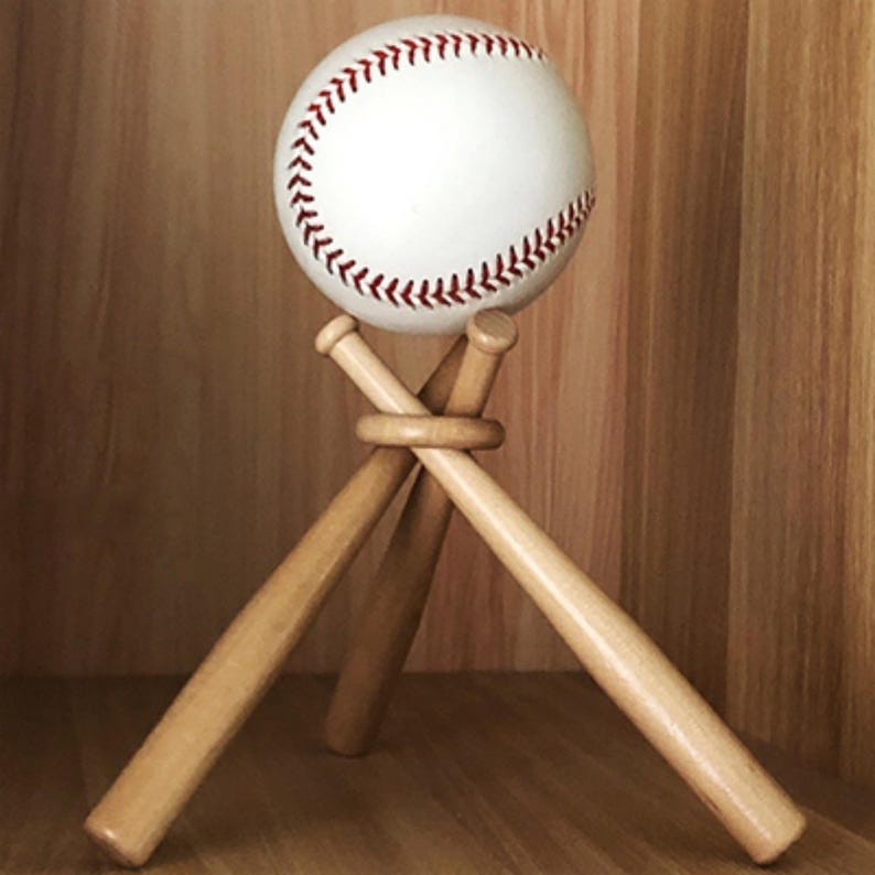 Personalized Embroidered Softball & Baseball | Dad Mom Keepsake Ball | Father's Day Gift from Kids