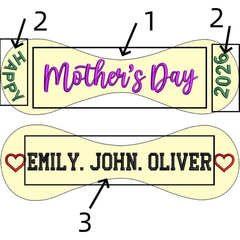 Personalized Embroidered Softball & Baseball | Dad Mom Keepsake Ball | Father's Day Gift from Kids