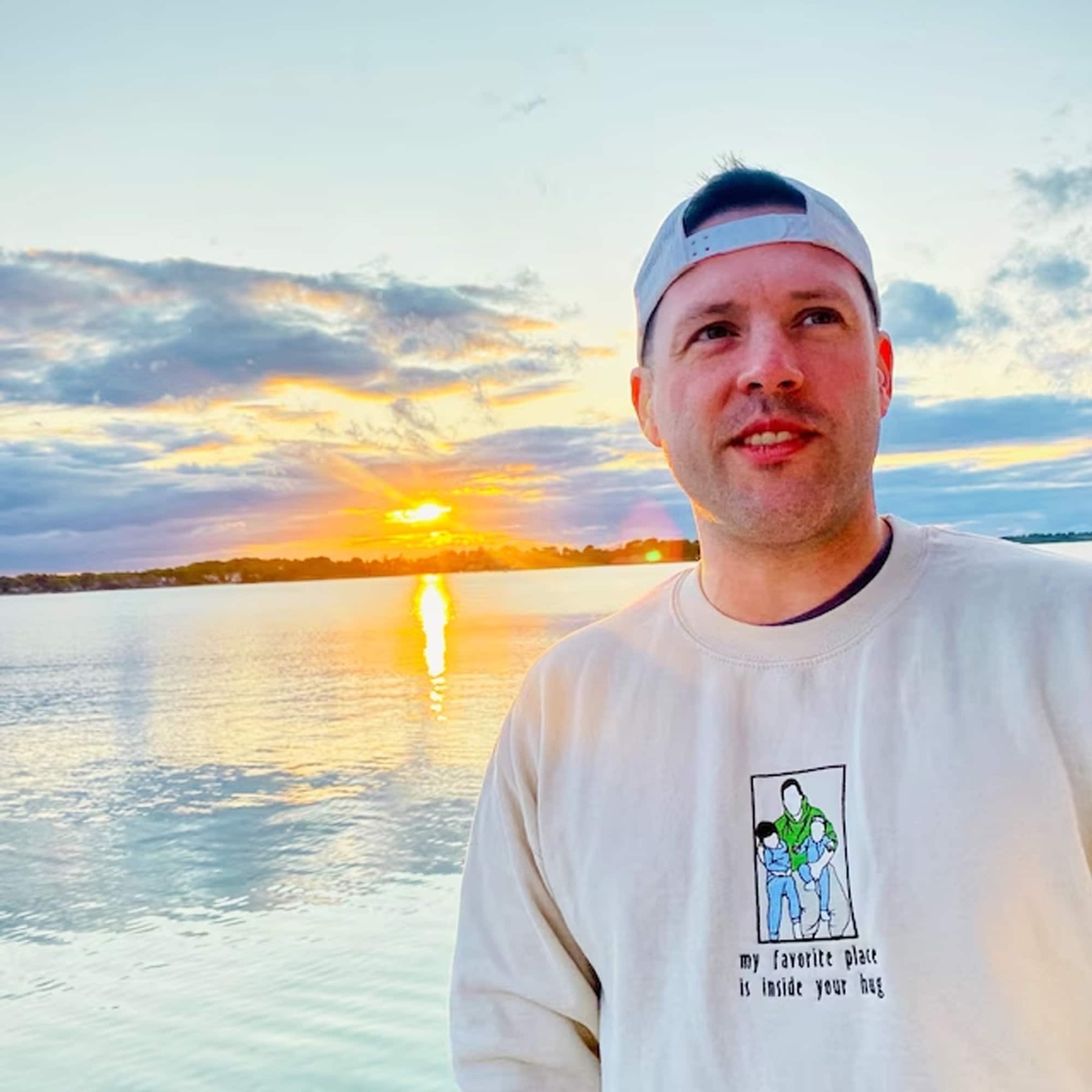 Custom Embroidered Father Portrait Sweatshirt | Personalized Photo Hoodie | Unique Embroidered Hoodie Gift-Creatgifts