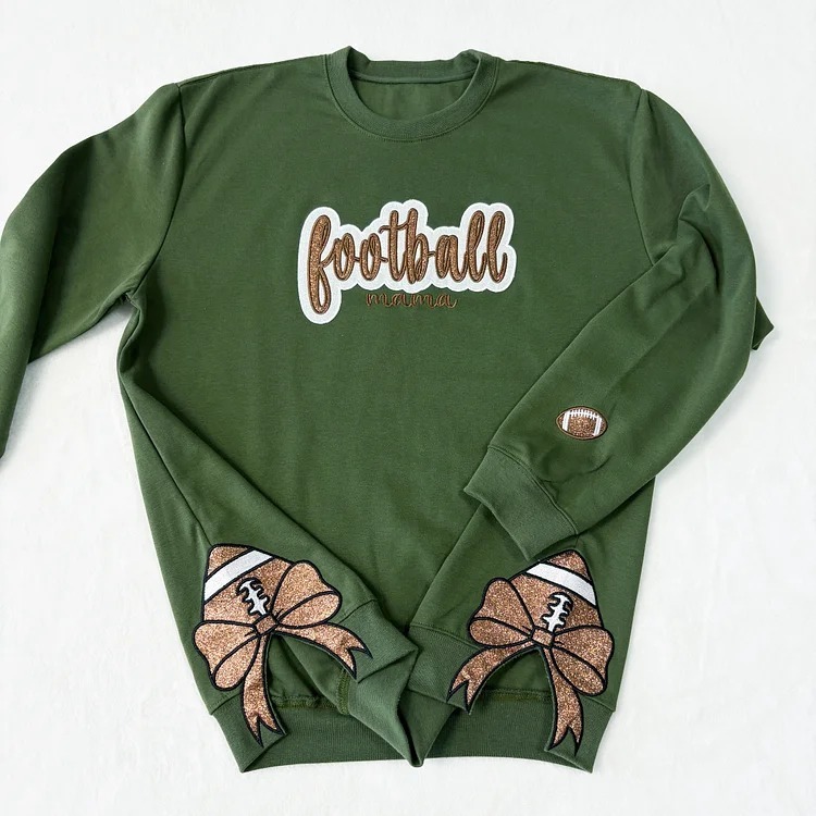 Volleyball Glitter Sweatshirt