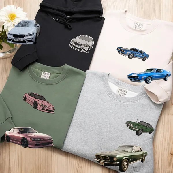 Customized Car Craft Hoodies, Car Enthusiast Gifts