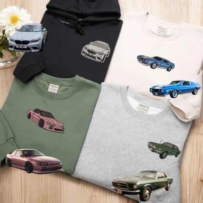 Customized Car Craft Hoodies, Car Enthusiast Gifts