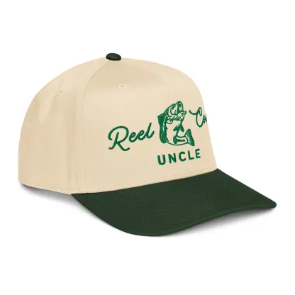 Pregnancy Reveal Idea for New Uncle, Reel Cool Uncle Fishing Hat Gift
