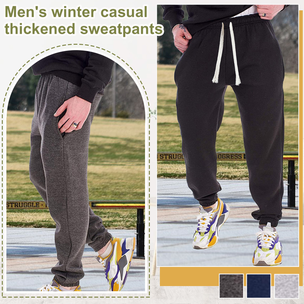 Alberchris™ Winter Men's Plush Thickened Sports Casual Pants