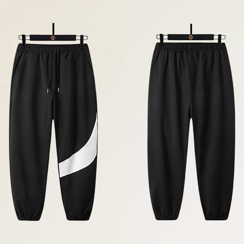 Alberchris™ New men's color-blocked long-sleeved jacket + sports trousers suit for spring and autumn