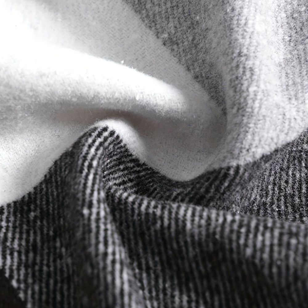 Alberchris™ Men's Autumn and Winter New Hooded Plaid Jacket Long Sleeve Thickened Shirt Top