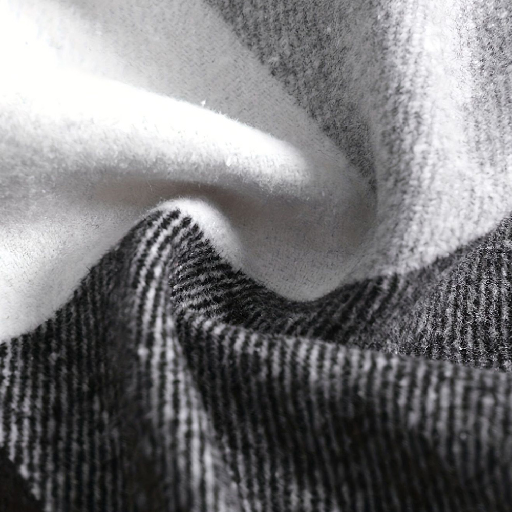 Alberchris™ Men's Autumn and Winter New Hooded Plaid Jacket Long Sleeve Thickened Shirt Top