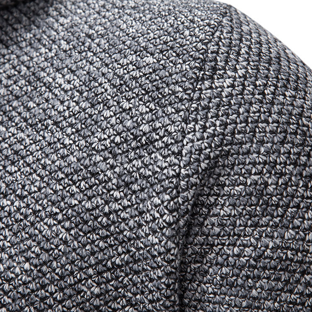 Alberchris™ Men's mid-length hooded sweater jacket