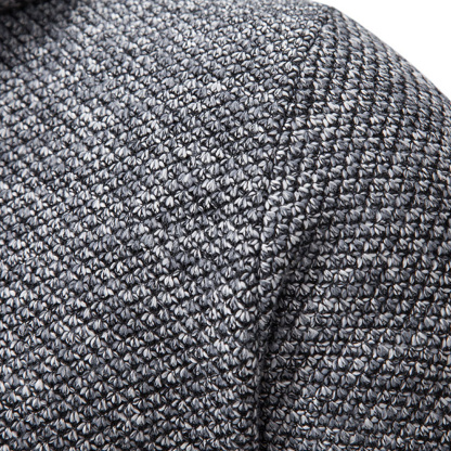 Alberchris™ Men's mid-length hooded sweater jacket