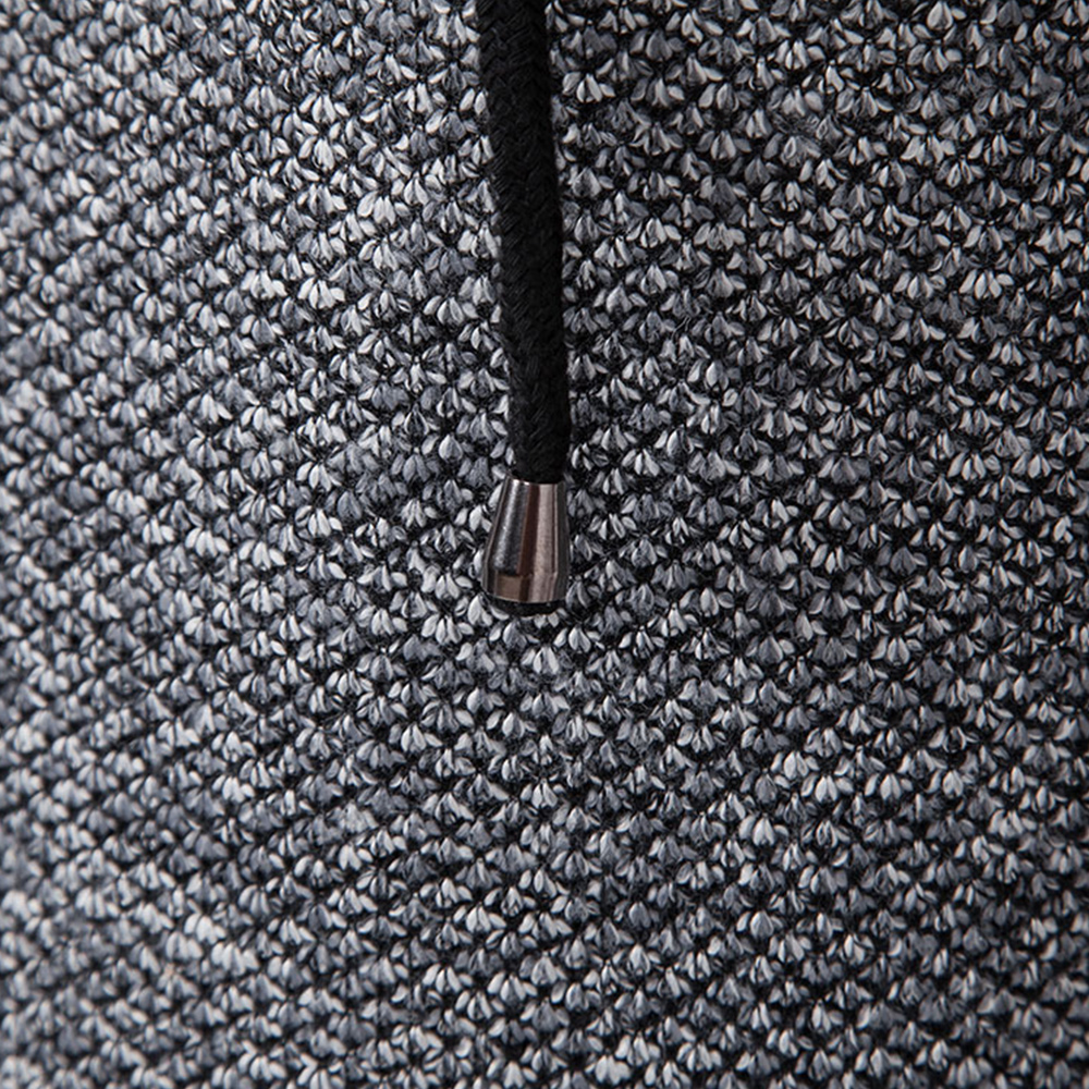 Alberchris™ Men's mid-length hooded sweater jacket