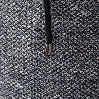 Alberchris™ Men's mid-length hooded sweater jacket