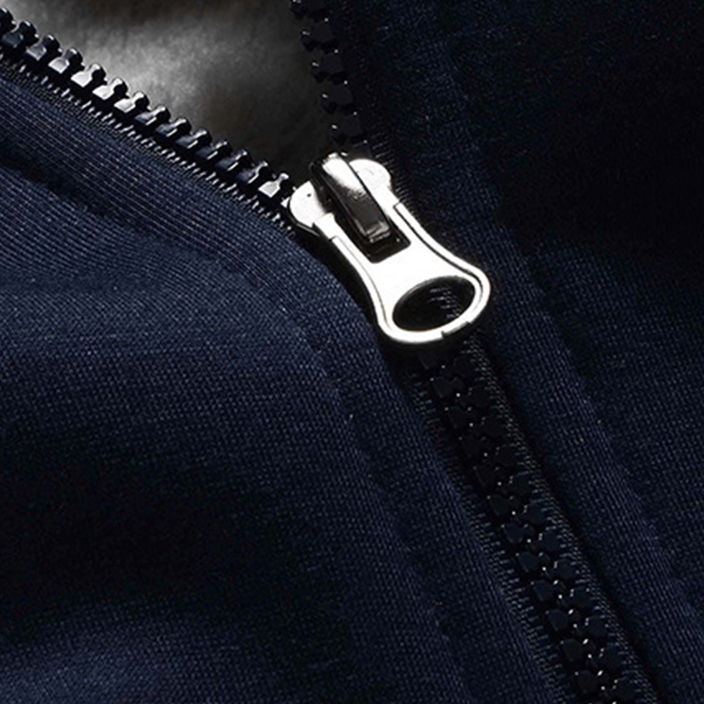 Alberchris™ New style velvet and thickened hooded color-blocked men's jacket for winter