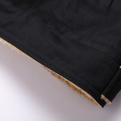 Alberchris™ New Men's Plush Thick Lapel Work Jacket